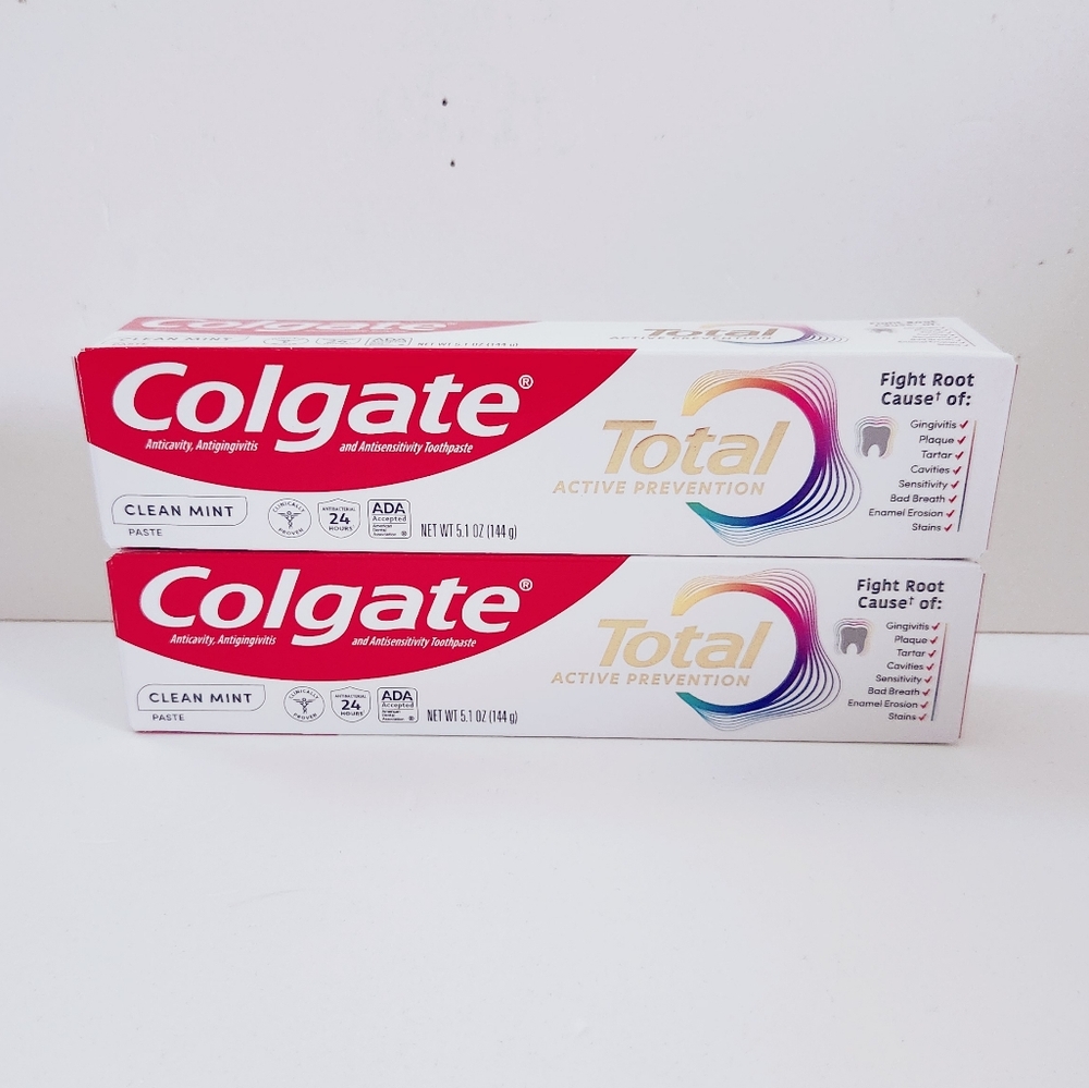 🔮3/$15 Colgate Total Active Prevention Toothpaste Clean Mint